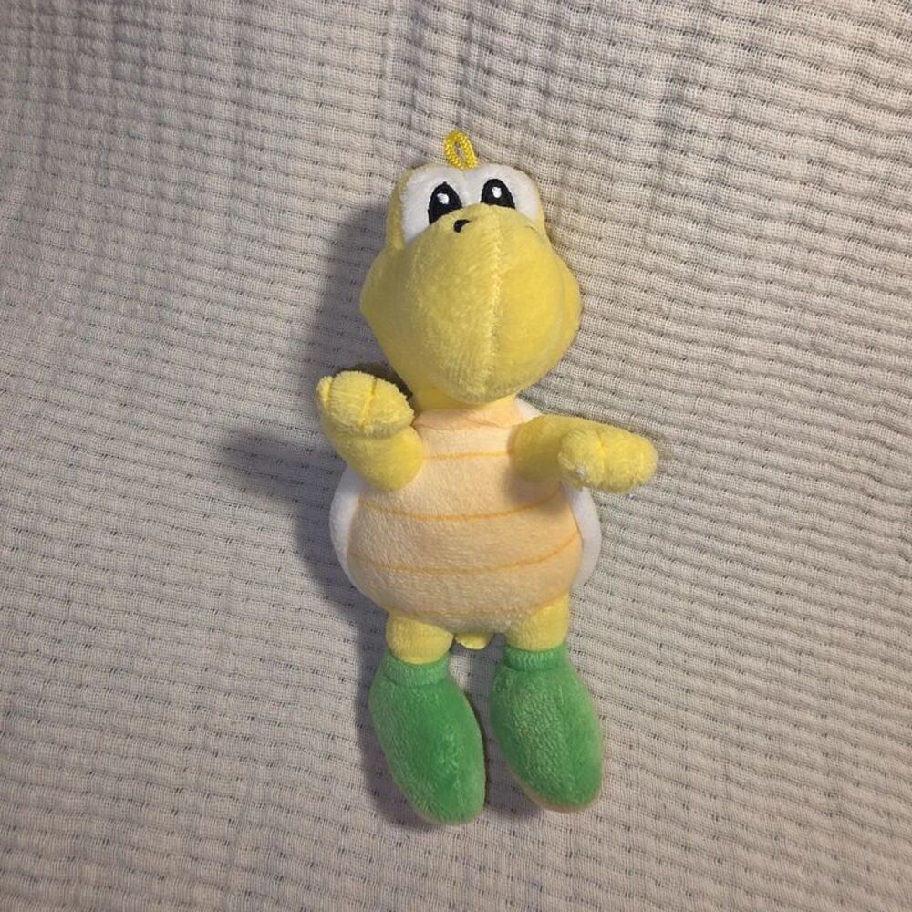 Little Buddy Nintendo Super Mario Koopa Troopa 7" Stuffed Plush